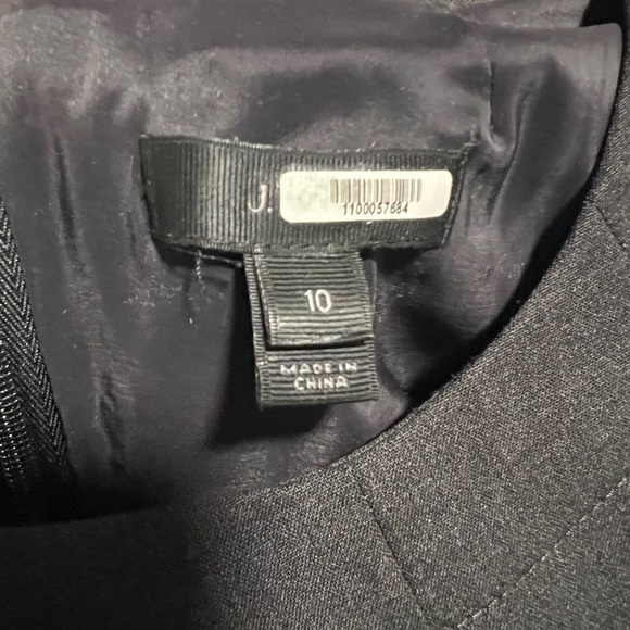 J Crew Gray Suit Dress Size 10 - Picture 3 of 3